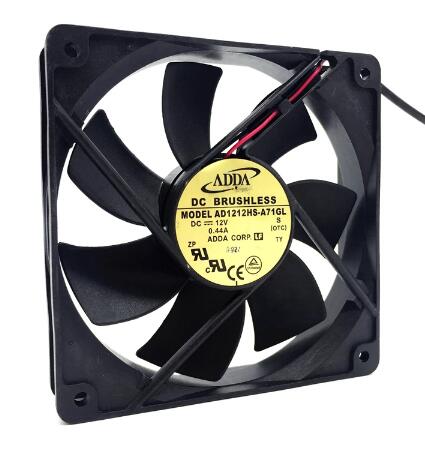 Original ADDA AD1212HS-A71GL Cooling Fan 12V 0.44A 5.28W 2wires AD1212HS-A71GL Fans